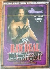 Raw Deal No Way Out Starter Deck The Bookerman (Booker T)